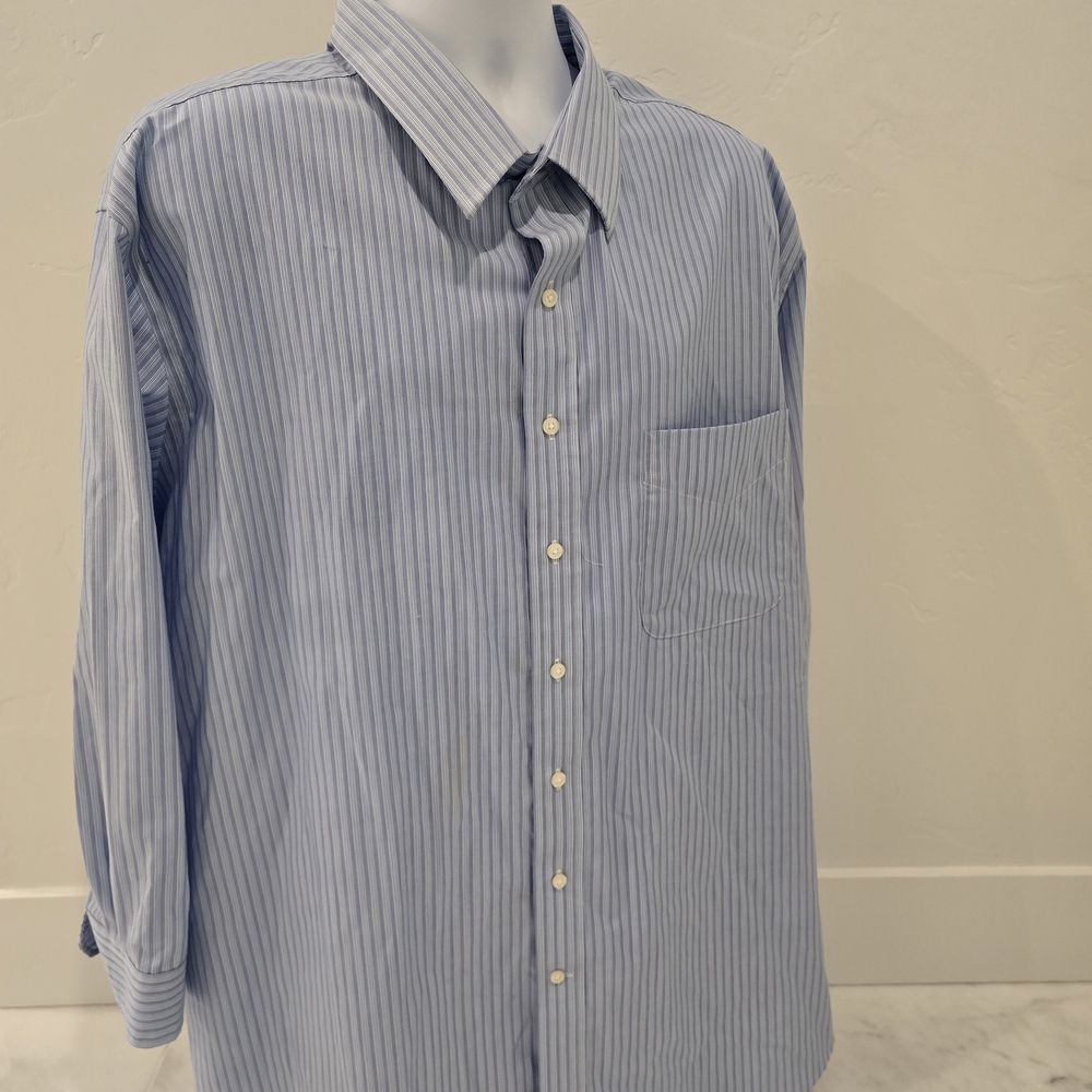 GS Classic Blue Striped Men's Shirt